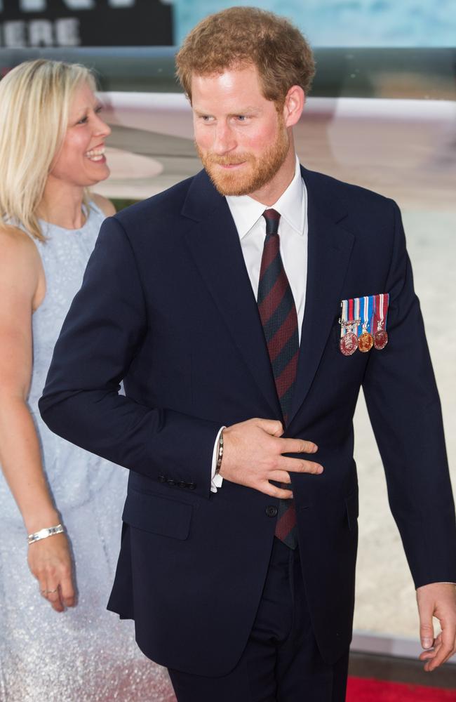 Prince Harry attends the "Dunkirk" World Premiere.