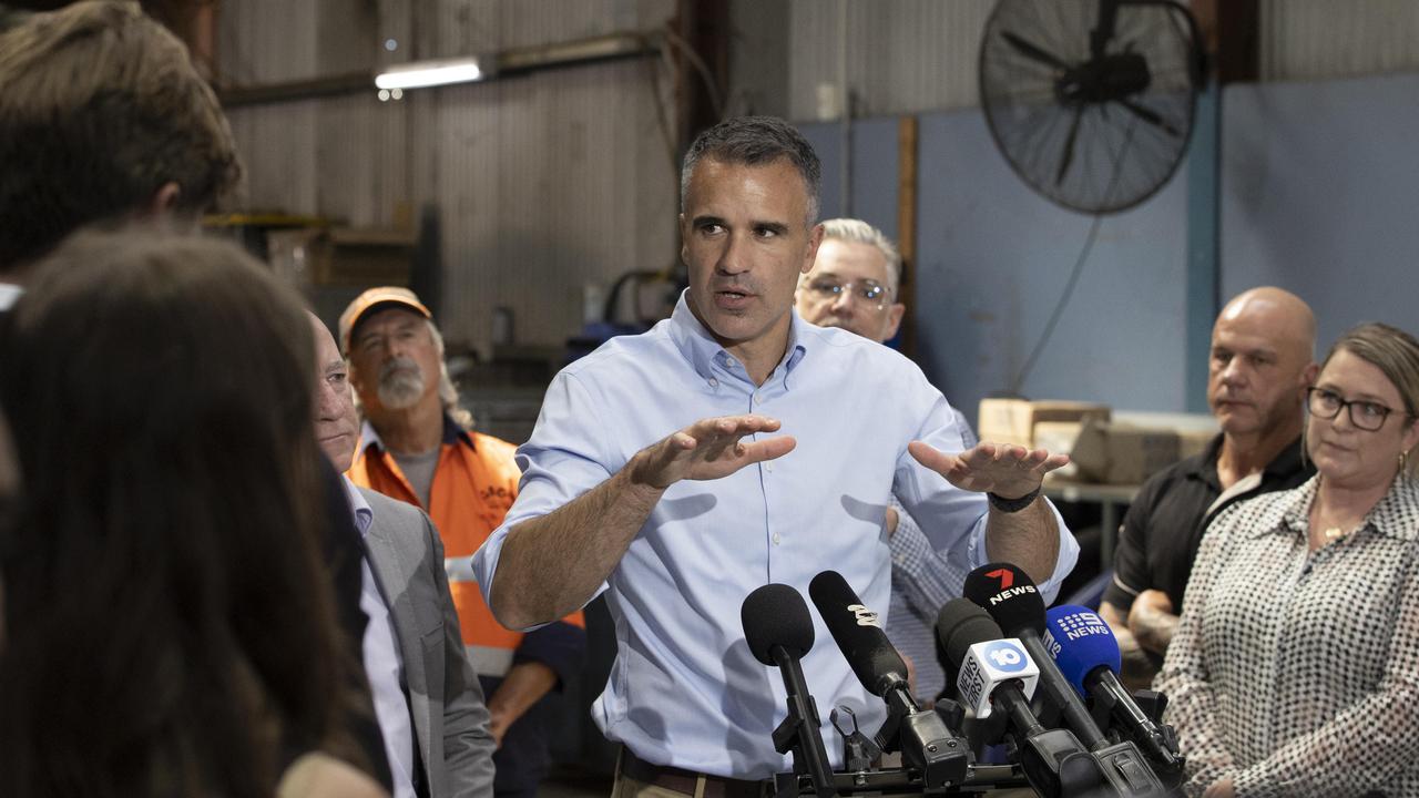 SA Premier Peter Malinauskas in Whyalla. Picture: Brett Hartwig