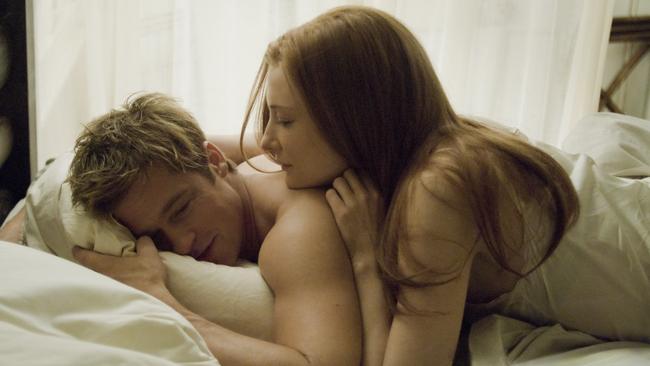 Brad Pitt and Cate Blanchett in The Curious Case of Benjamin Button. Picture: AP Photo/Paramount Pictures/Merrick Morton