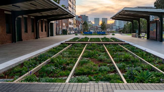 Museum Park at former Civic station site has now been unveiled