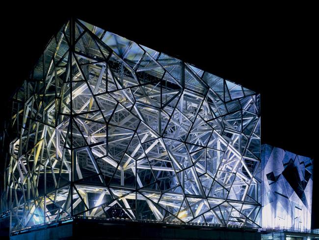 Federation Square in Melbourne.