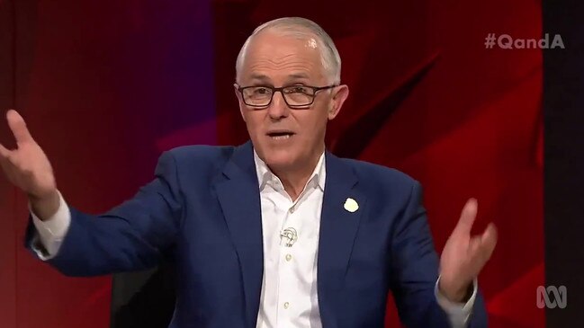 Malcolm Turnbull spent an hour on the ABC’s Q&amp;A program,