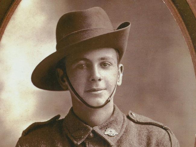 Private Harry Conway, of the 21st Infantry Battalion, who was injured in battle and died of his wounds two weeks later, on April 28, 1918.