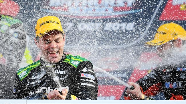 Craig Lowndes after winning the Bathurst 1000.