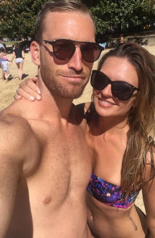 Steven Pollock with new girlfriend Kristen Whitaker.
