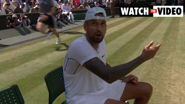 'Looks like she's had about 700 drinks bro': Kyrgios takes issue with fan