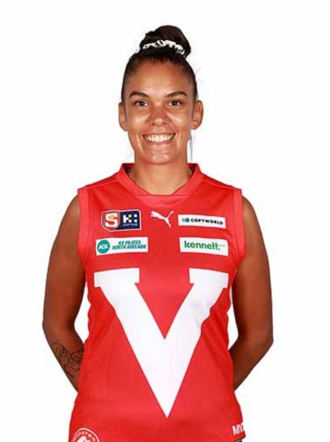 North Adelaide and Blackfriars OS gun Ashleigh Lemmens will be one to watch in the 2022 finals. Picture: SANFL