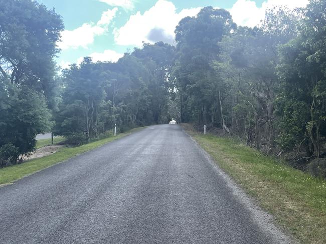 The incident took place at a property on Old Korumburra Rd in Leongatha. Picture: Jack Colantuono