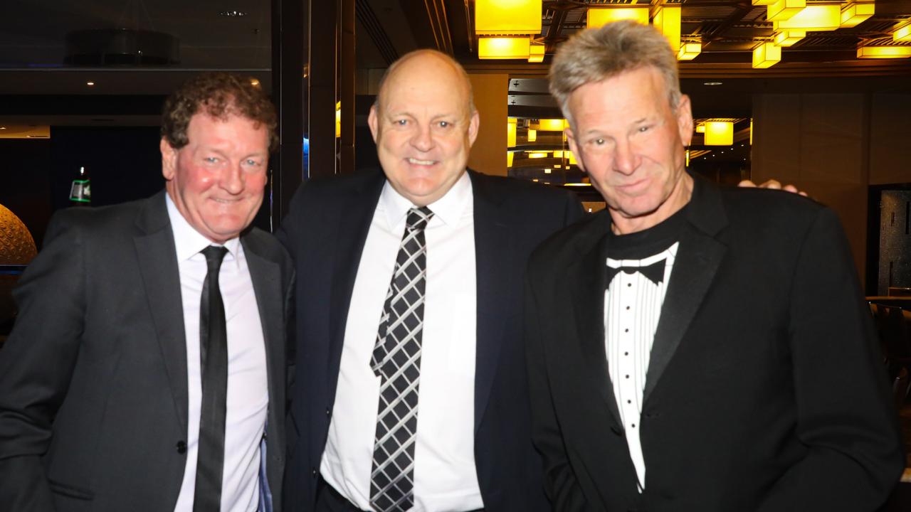 Ricky Nixon, Billy Brownless and Sam Newman. Picture: Rosanna Faraci.