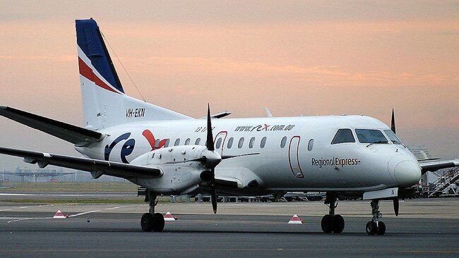 Rex Airlines says its small profit could be wiped out.