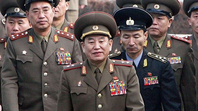 North Korean General Kim Yong-chol, a former intelligence chief, is now a key aide to Kim Jong-un. Picture: AFP.