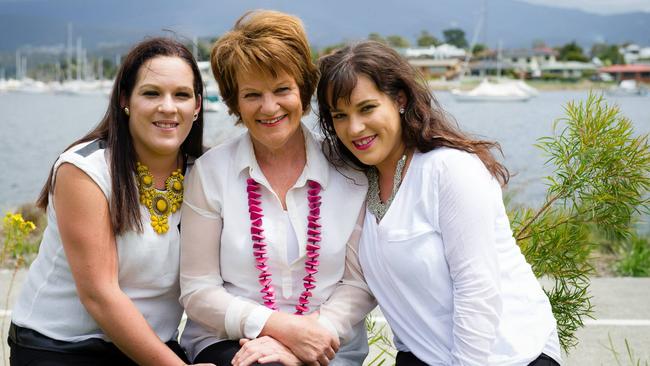 Jane Burnett, Alison Eaton and Laura Eaton. Source: Supplied.