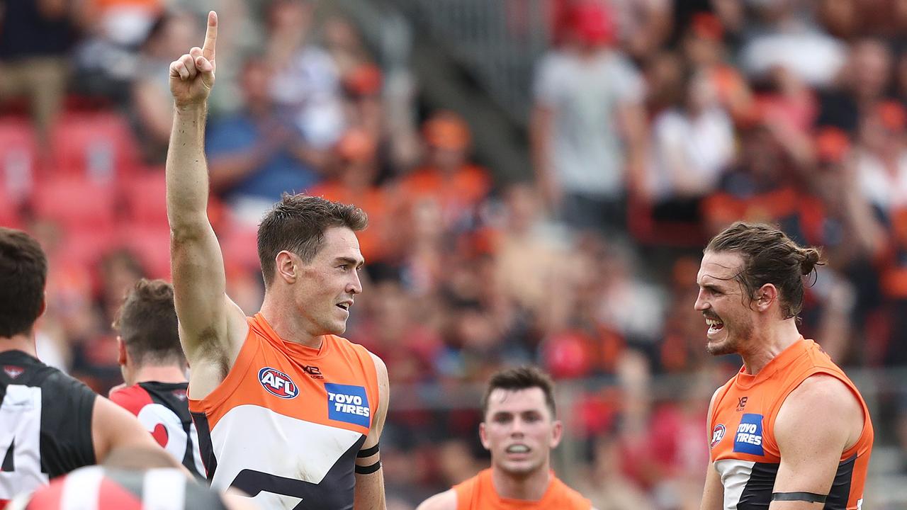 The GWS Giants have smashed Essendon at GIANTS Stadium on Sunday afternoon. Photo: Phil Hillyard