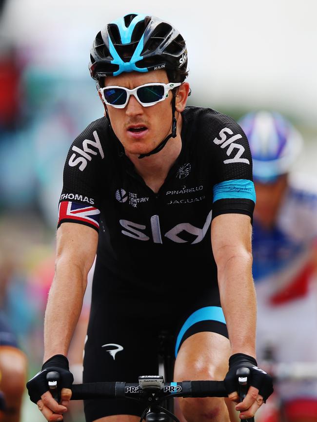 Geraint Thomas of Great Britain and Team Sky.