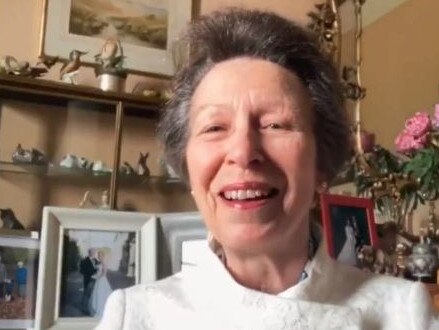 Royal watchers were quick to praise Princess Anne’s humour. Picture: Twitter