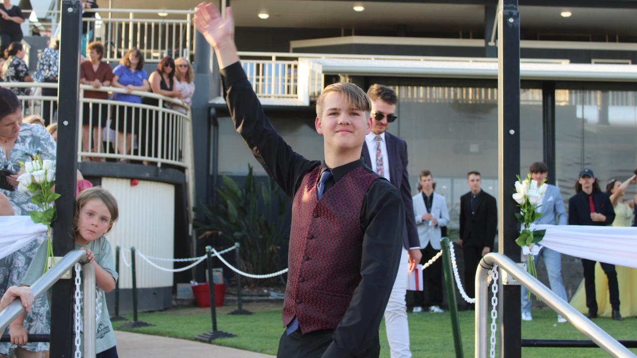 Nicholas Krenske at the 2023 Bundaberg North State High School Prom.