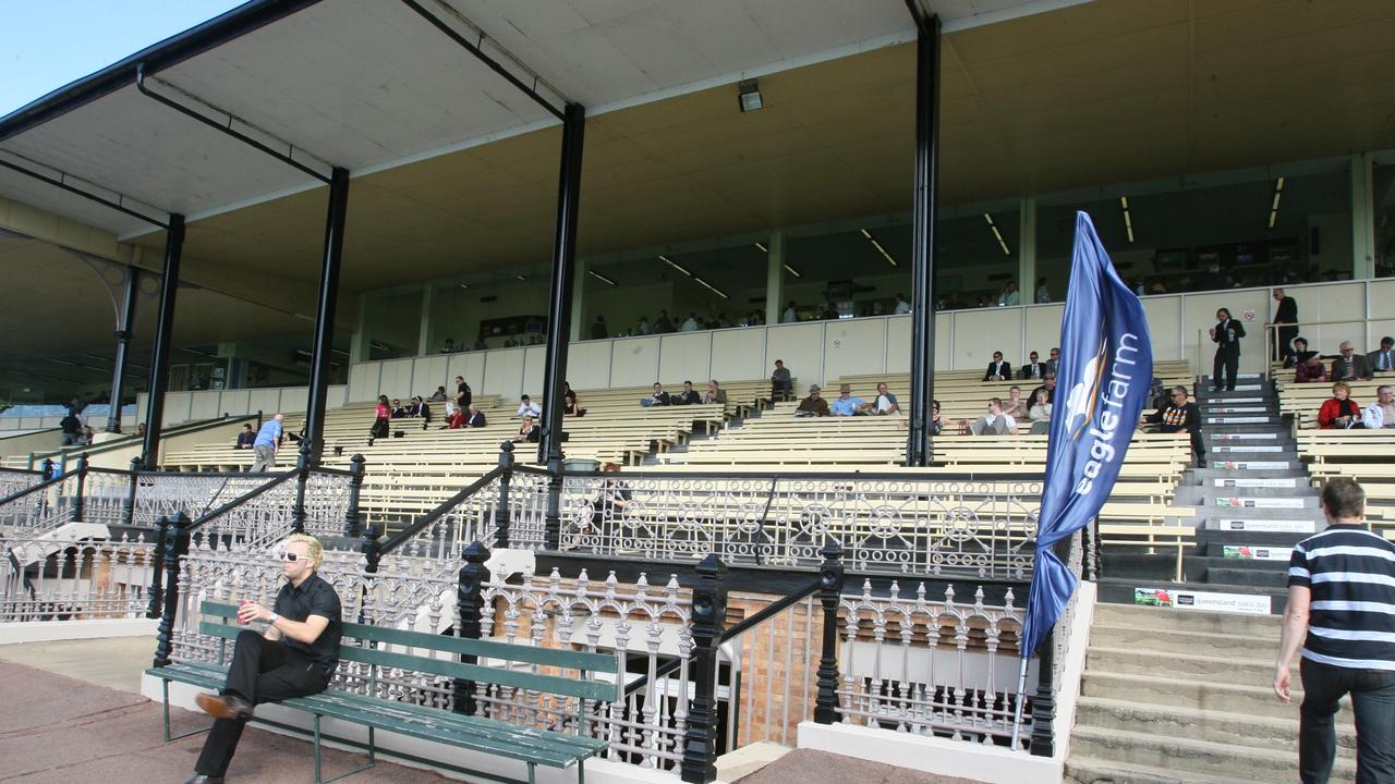 The grandstands at Eagle Farm are reaching their 2026 deadline.