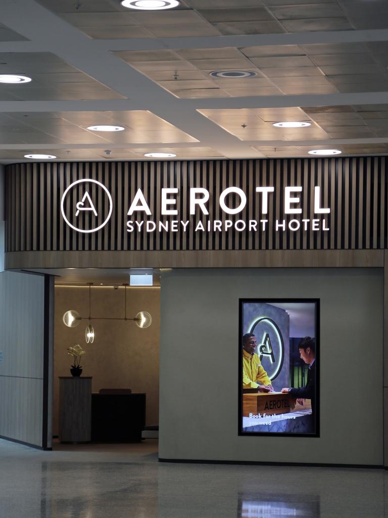 The Aerotel is the first in-terminal hotel in Australia.