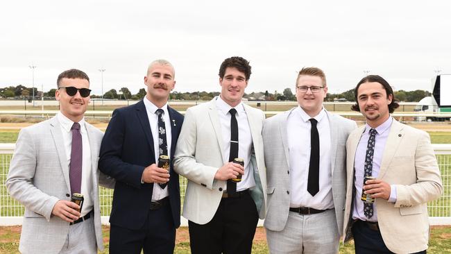 Swan Hill Cup 2024. Regan Vesty, Darcy Hamilton, Riley Fisher, Riley Sanders, Jaxon Sardi.