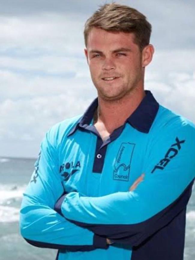 Jesse Polock appeared on Bondi Rescue. Picture: Instagram