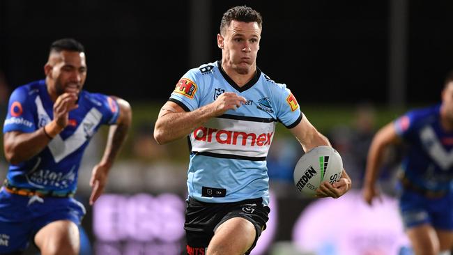 Connor Tracey 2021 NRL Round 07 - Cronulla-Sutherland Sharks v Canterbury-Bankstown Bulldogs, Netstrata Jubilee Stadium, 2021-04-24. Digital image by Robb Cox � NRL Photos