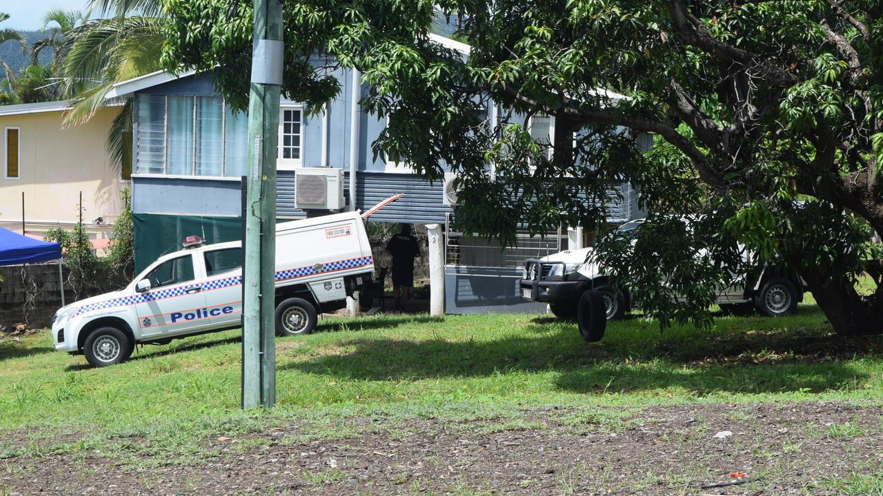 As part of the Jay Brogden investigation police dug up a Mazlin St property in Airlie Beach. Photo: Georgia Simpson