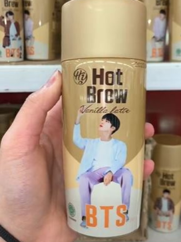 Hot brew deals bts