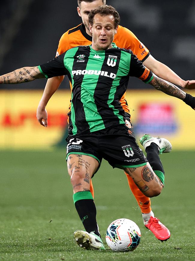 Diamanti proved to be a headache for Roar all night.