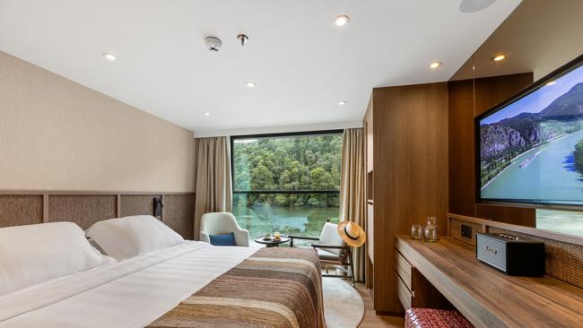 French balcony suite on APT's MS Estrela on the Douro.