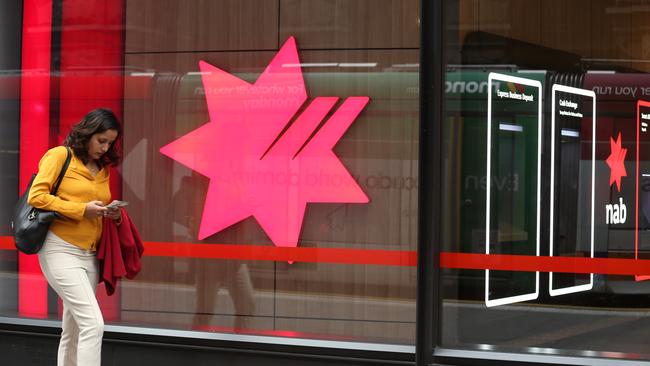 NAB will require staff back in the office a minimum of four days a week under its new return-to-office dictum. Picture: Britta Campion