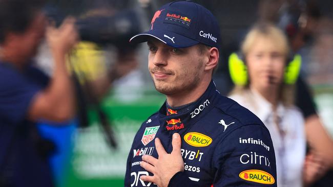 Red Bull Racing's Dutch driver Max Verstappen