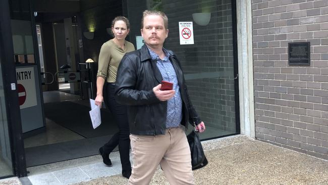 Dean Fletcher at Sutherland Local Court. Picture: Eliza Barr