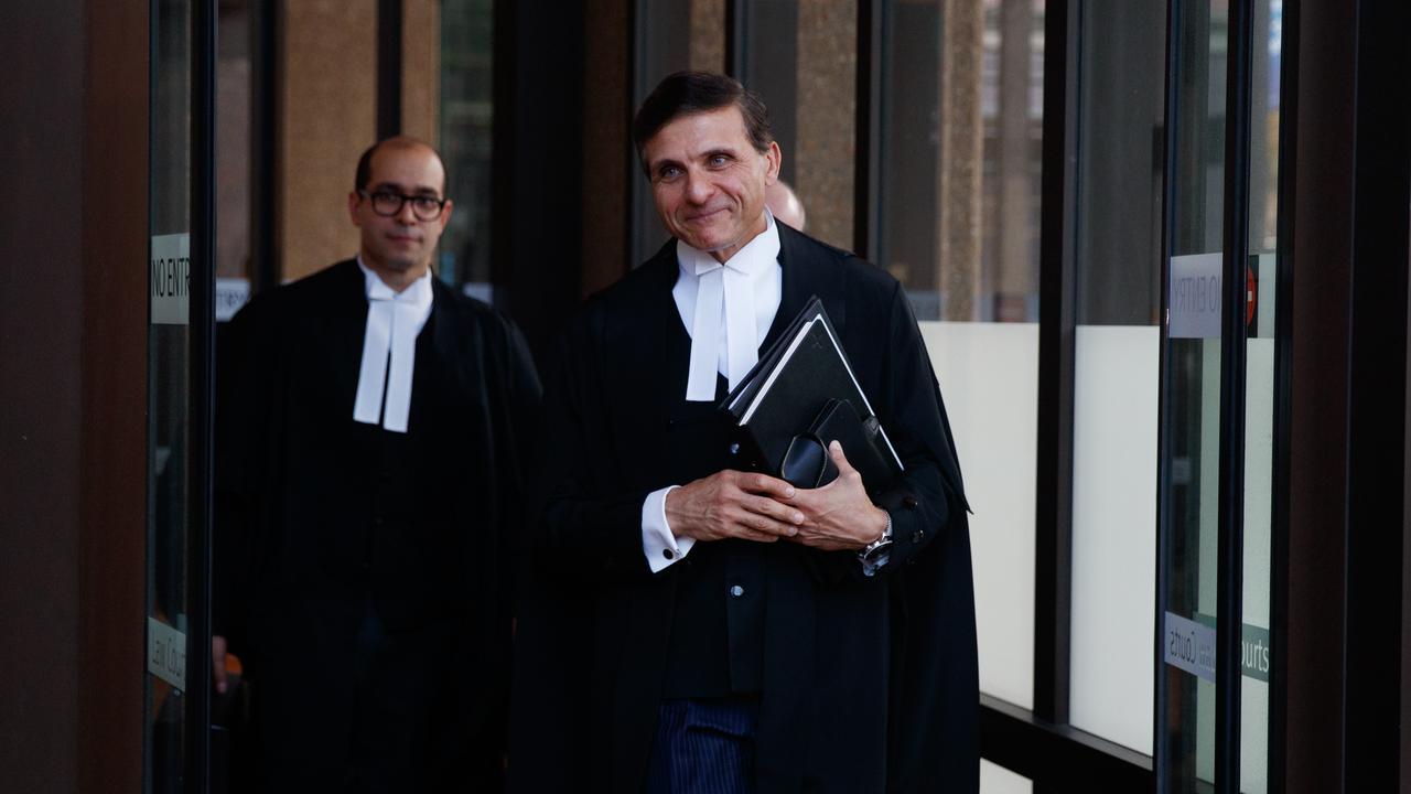 Arthur Moses is again representing Mr Roberts-Smith in his retrial bid. Picture: NewsWire / Nikki Short