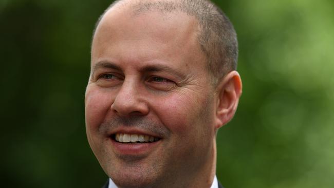 Federal Treasurer Josh Frydenberg, Minister for Women Kelly OÕDwyer and Member for North Sydney Trent Zimmerman during a visit to Riverside Girls High School in Sydney, Tuesday, November 13, 2018. (AAP Image/Joel Carrett) NO ARCHIVING