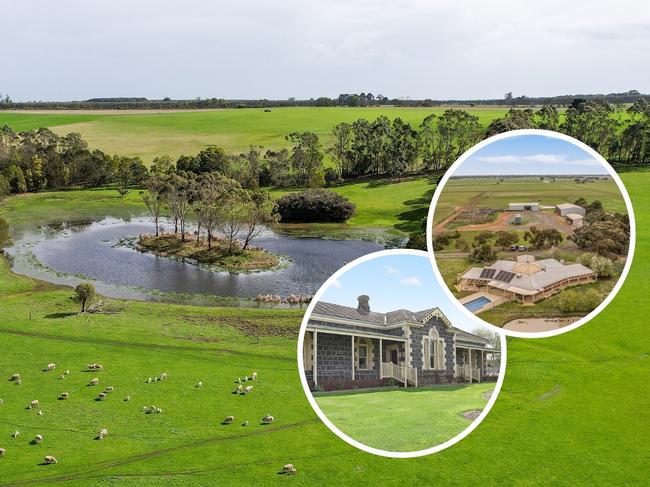 Four farms hit market for $50m.