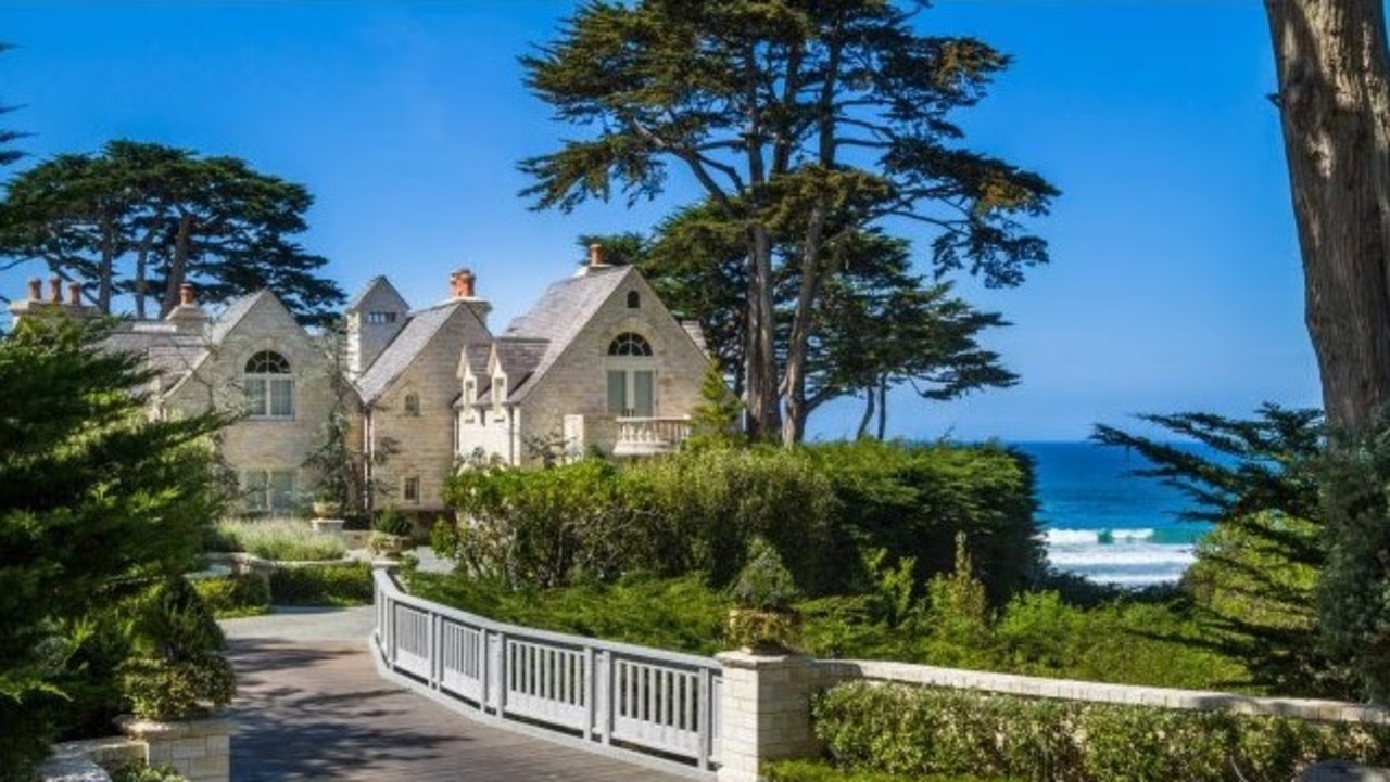 The actor also previously owned a 4-acre property in Pebble Beach, California. Picture: Realtor