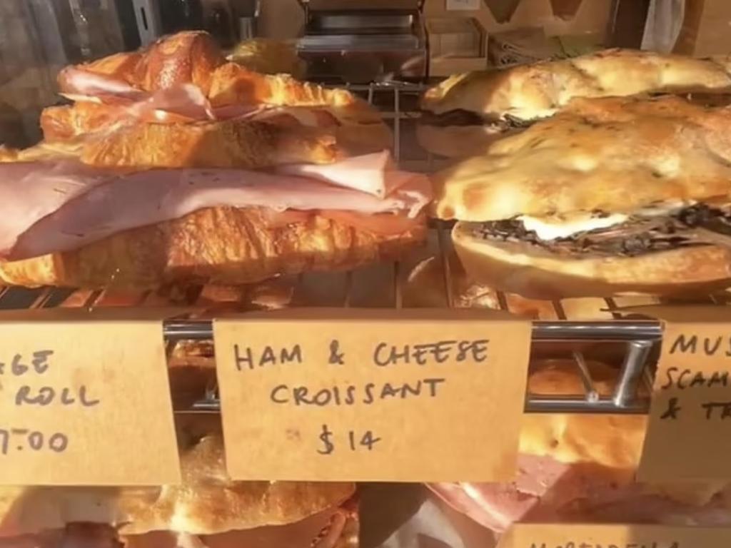 $14 is absurd for a croissant.