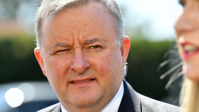 Labor spokesman for infrastructure, transport and cities Anthony Albanese. Picture: AAP