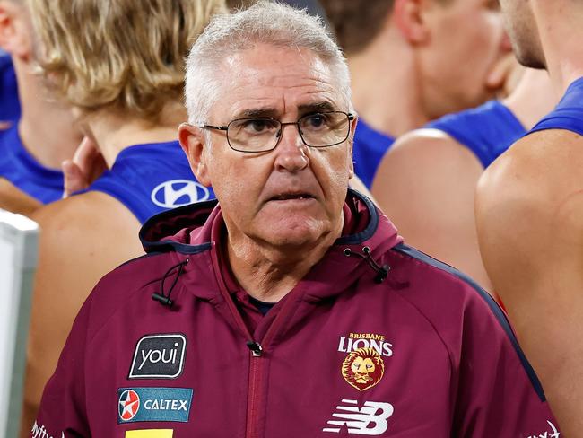 Chris Fagan’s Lions highlight all the traits the Broncos have been missing in 2024. Picture: Dylan Burns/AFL Photos via Getty Images