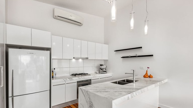 A modern kitchen was among the features that appealed to the buyers.