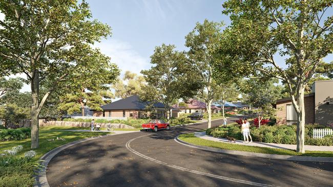 Artist impression site at Appin in Sydney’s south west.