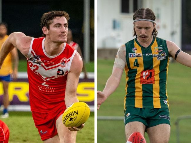 Scott Carlin for Waratah and Kayden Malseed for PINT in the 2024-25 NTFL season.