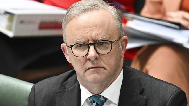 CANBERRA, Australia - NewsWire Photos - September 11, 2024: Prime Minister Anthony Albanese during Question Time at Parliament House in Canberra. Picture: NewsWire / Martin Ollman