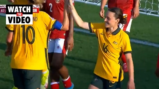 Highlights from Matilda's astonishing win over Indonesia (Channel 10)