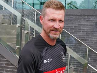 Nathan Buckley says footy can help society cope with coronavirus.