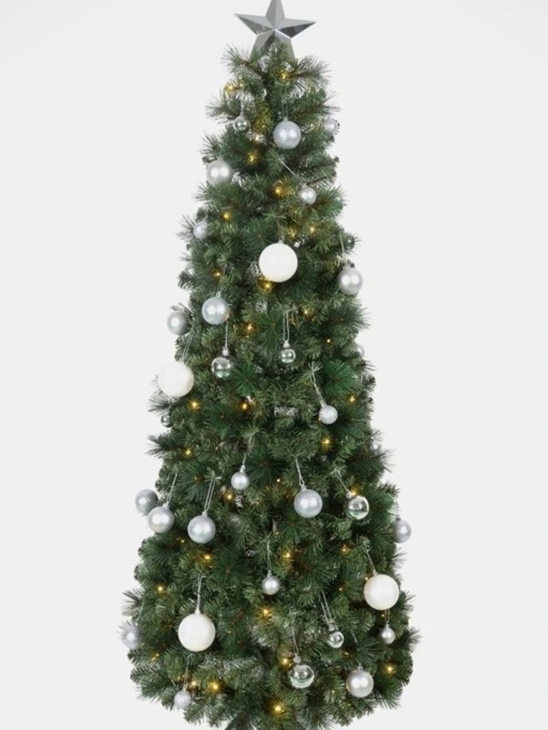 Myer Giftorium Conifer Pre-Lit Pop-Up Christmas Tree. Picture: Myer.