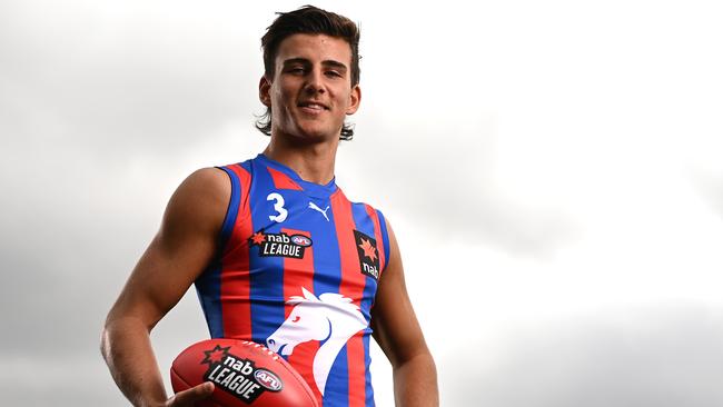 Collingwood father-son prospect Nick Daicos. Picture: Quinn Rooney/AFL Photos