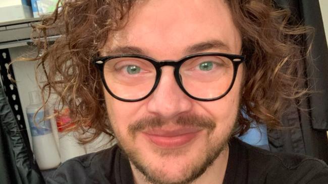 Shaun Ferguson was taken to the Pullman medi-hotel in Hindmarsh Square after he was deemed a close contact of an Omicron case. Picture: Facebook