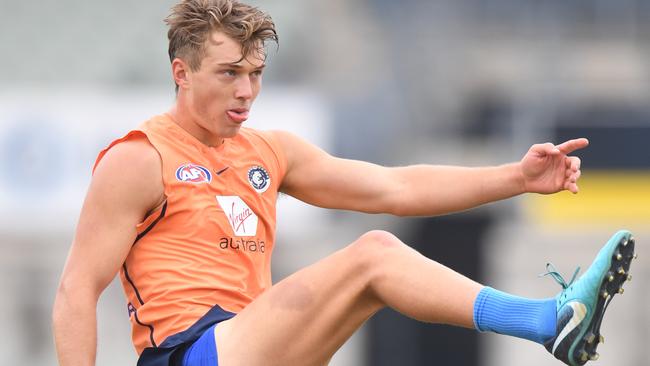 Patrick Cripps at Carlton training.