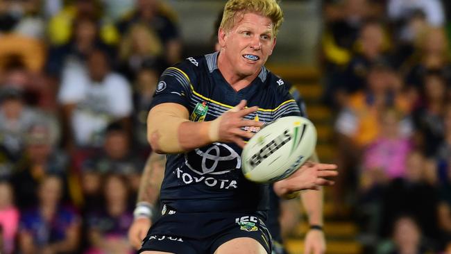 Ben Hannant in action for the Cowboys. Picture: Evan Morgan